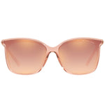MICHAEL KORS MOD. ZERMATT MK 2079U lady sunglasses front view in peach color