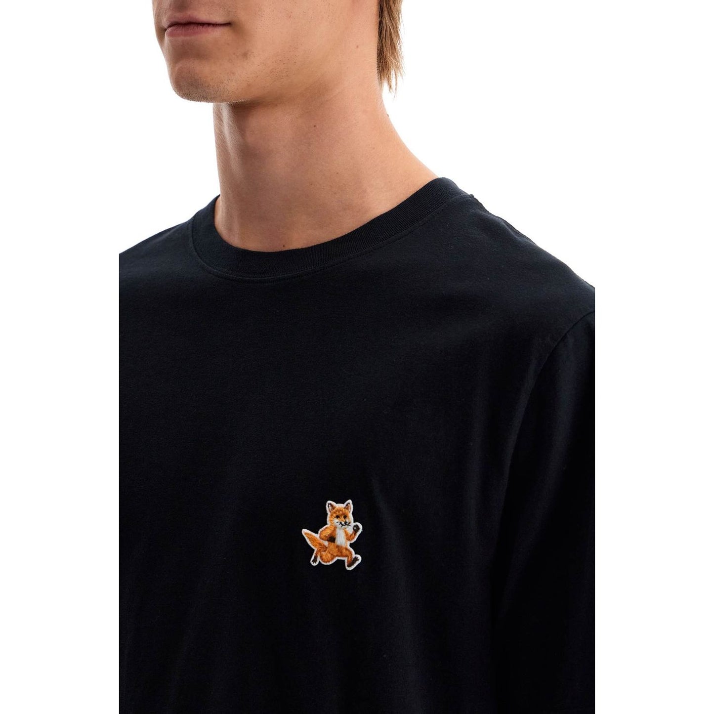 Maison Kitsune speedy fox patch t-shirt Topwear Maison Kitsune