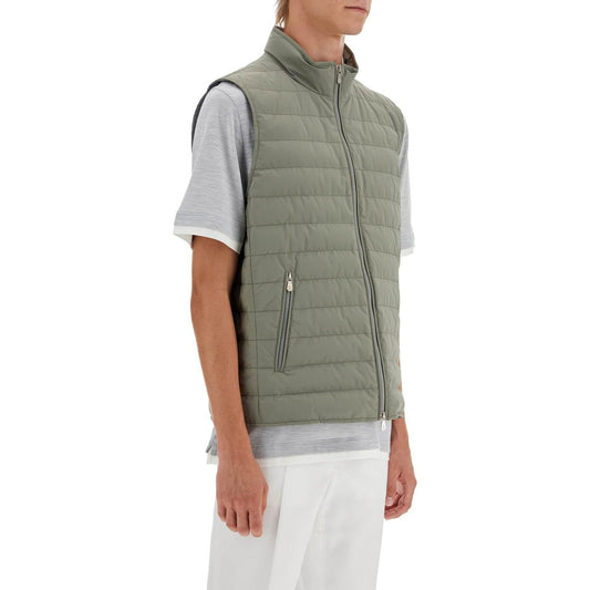 Brunello Cucinelli lightweight sleeveless p Vests Brunello Cucinelli