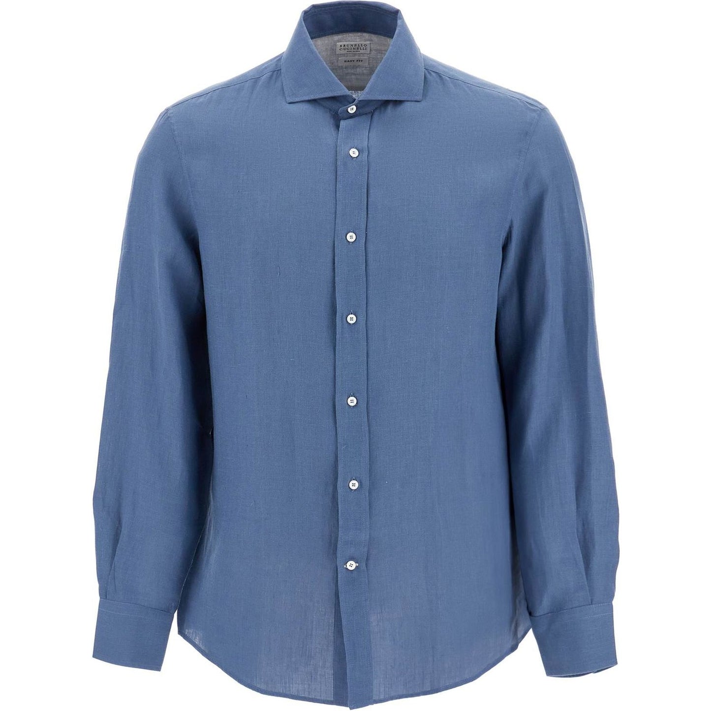 Brunello Cucinelli easy fit hemp shirt for a comfortable Shirts Brunello Cucinelli