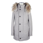 Made in Italy Gray Wool Men Jacket