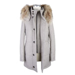 Made in Italy Gray Wool Men Jacket