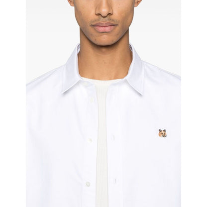 Maison Kitsuné Maison Kitsune classic shirt wth fox head logo Shirts