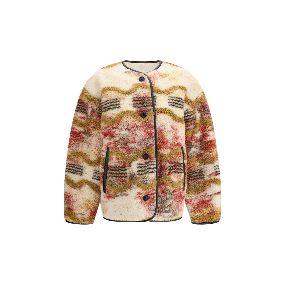 Marant Etoile Multicolor Polyester Shell Jacket1728,72470364320,Clothing,IT38 | S,IT40 | M,Jackets & Coats - Clothing,Marant Etoile,Multicolor,New with tags,Shell Jackets - Jackets & Coats - Clothing,Women