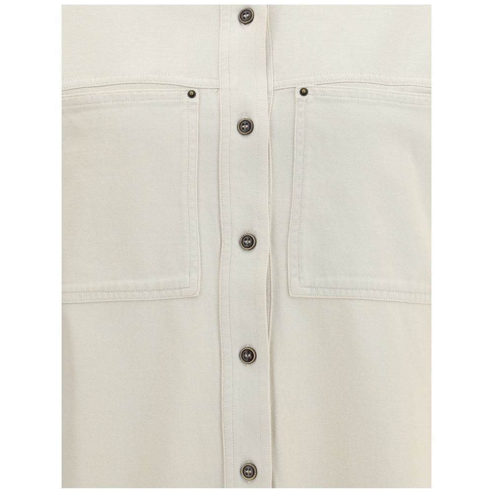 Marant Etoile White Cotton Dress Shirt