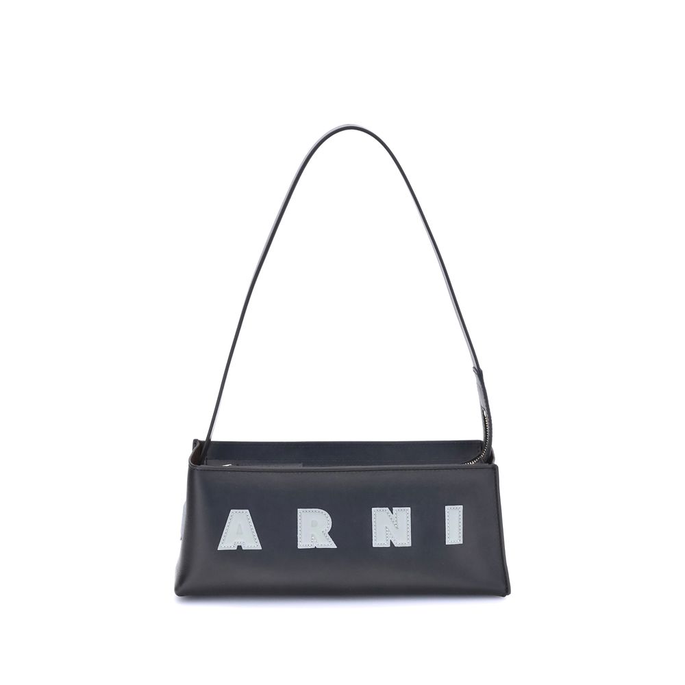 Front view with bag zipped and handles upright.