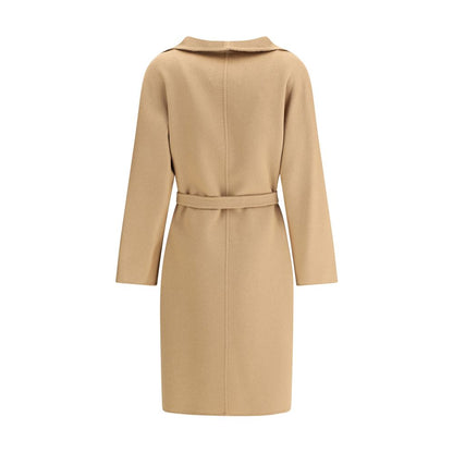Max Mara Beige Cashmere Coat Max Mara