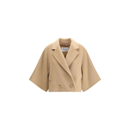 Max Mara Beige Wool Coat Max Mara
