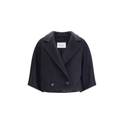 Max Mara Black Wool Coat Max Mara