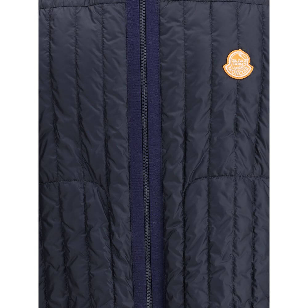 Moncler x Donald Glover Blue Polyamide Sleveless Jacket