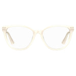 Moschino Cream Acetate Frames, women's glasses style MOS596-5X2, color Pearlivor, size 54/17/140 mm, elegant acetate material.