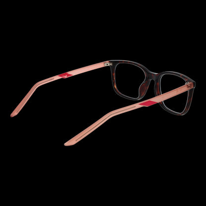 NIKE MOD. NK7255 53239 ladies' eyeglasses with sleek frame design on a black background for stylish wear.
