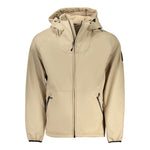 Napapijri Beige Recycled Polyester Men Jacket