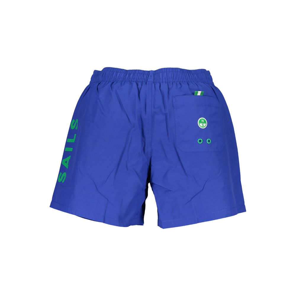 North Sails Blue Cotton Swimwear