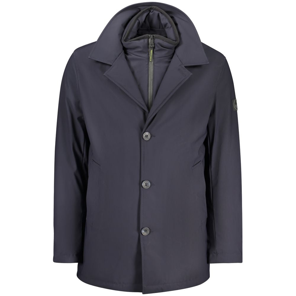 North Sails Blue Polyester Men's Jacket 1728,67403481248,Blue,Clothing,Jackets & Coats - Clothing,L,Men,New with tags,North Sails,S,Trench Coats - Jackets & Coats - Clothing