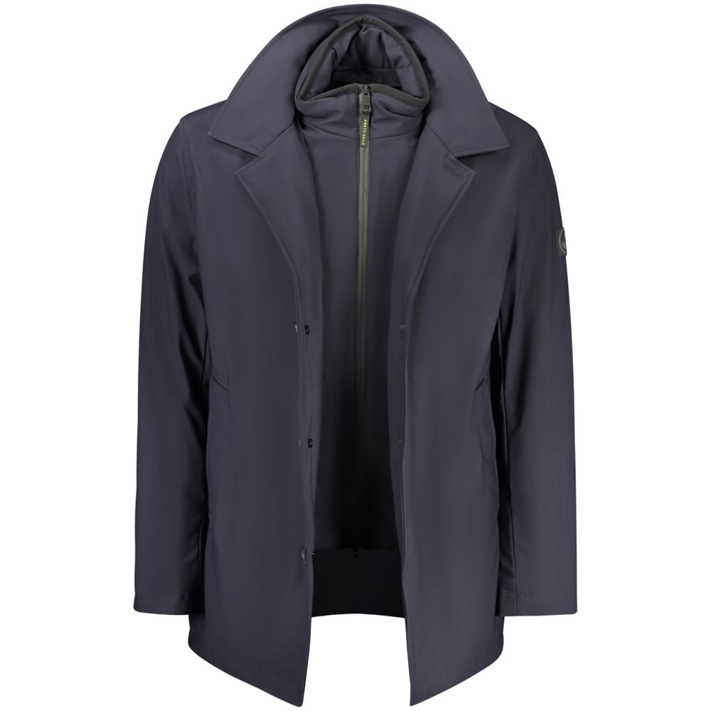 North Sails Blue Polyester Men's Jacket 1728,67403481248,Blue,Clothing,Jackets & Coats - Clothing,L,Men,New with tags,North Sails,S,Trench Coats - Jackets & Coats - Clothing