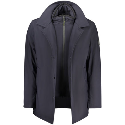 North Sails Blue Polyester Men's Jacket 1728,67403481248,Blue,Clothing,Jackets & Coats - Clothing,L,Men,New with tags,North Sails,S,Trench Coats - Jackets & Coats - Clothing