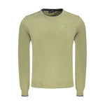 North Sails Green Cotton Men Sweater