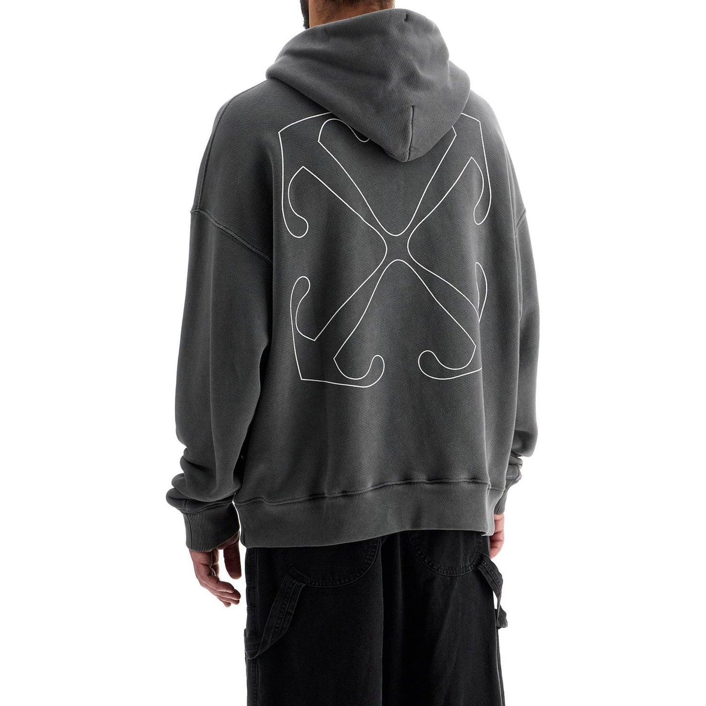 Off-White outline arrow hoodie Topwear Off-White