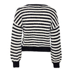 Only Black And White Marabou Sportswear