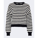 Only Black And White Marabou Sportswear