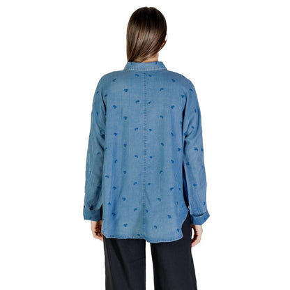 Only Blue Tencel Blouse