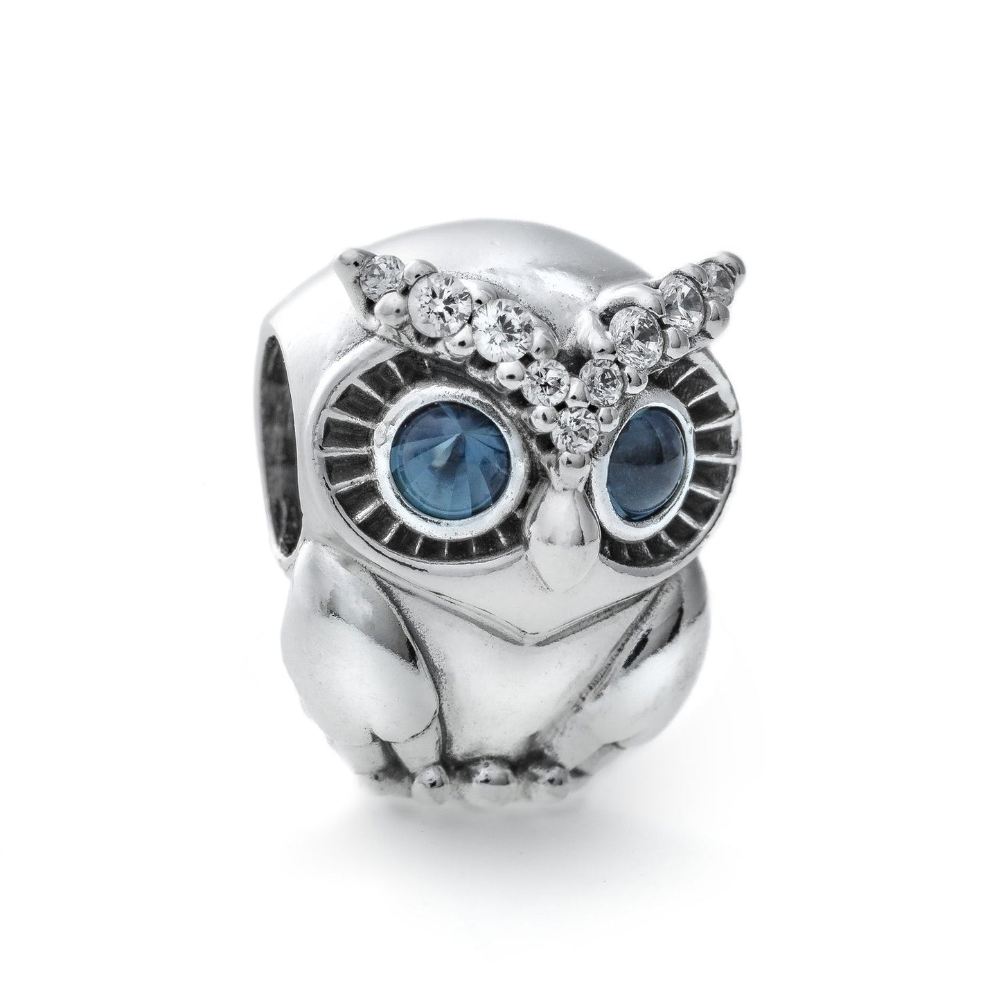 PANDORA Mod. SPARKLING OWL CHARM Charms,JEWELRY,Lady