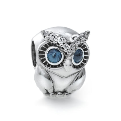 PANDORA Mod. SPARKLING OWL CHARM Charms,JEWELRY,Lady