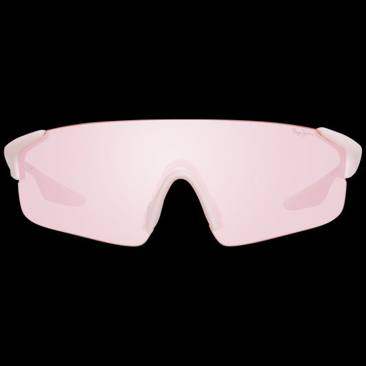 Unisex sunglasses PEPE JEANS MOD. PJ7372 130C4 with pink lenses.