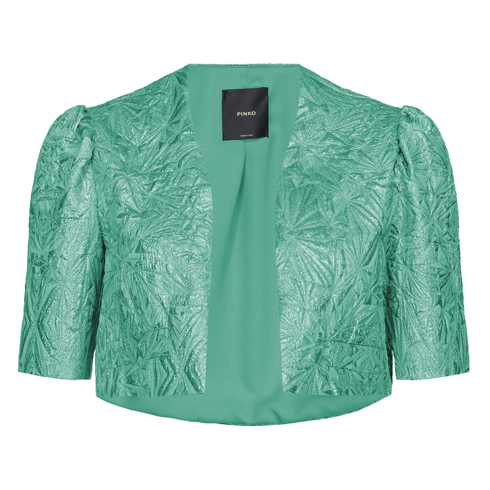PINKO Blue Polyester Women Shrug
