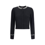 PINKO Rhinestone Cardigan