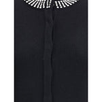PINKO Rhinestone Cardigan
