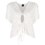 PINKO White Viscose Women Top