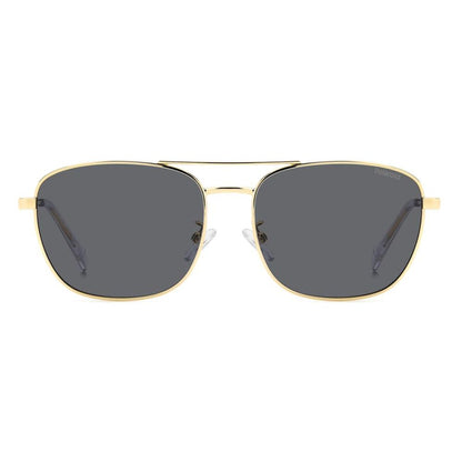 POLAROID MOD. PLD 4172_G_S_X sunglasses for gent in SS material with dark lenses, gold frame.