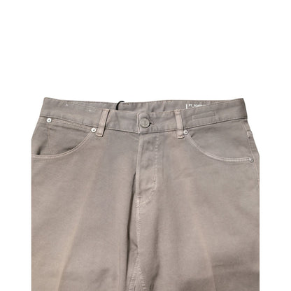 PT Torino Brown Bull Denim Reggae Mastice Straight Trouser Jeans