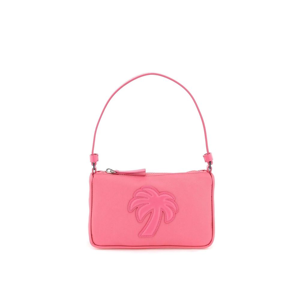 Front view with bag zipped and handles upright.