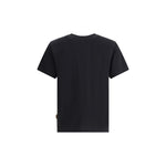 Back view of Parajumpers Short sleeve T-Shirt in black with clean design and comfortable fit.