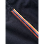Paul Smith Trousers Blue with rainbow motif and cotton jersey material.
