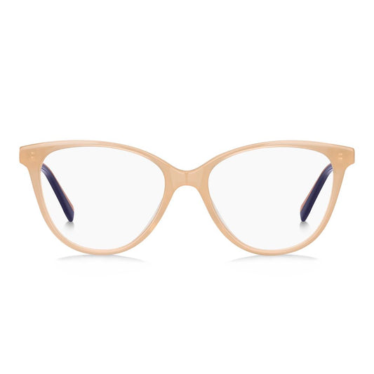 Pierre Cardin Beige Acetate Frames - Women's glasses with nude color and elegant design, size 52/16/140mm.