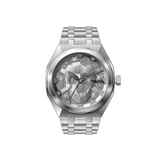 Police Silver Stainless Steel Dress Watch