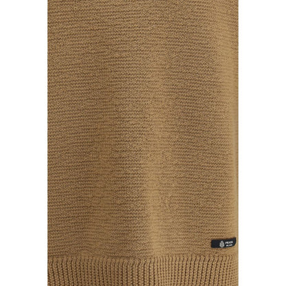 Prada Beige Wool Sweatshirt 1728,72470364320,Beige,Clothing,IT50 | L,IT52 | XL,Men,New with tags,Prada,Sweaters - Clothing,Sweatshirts - Sweaters - Clothing