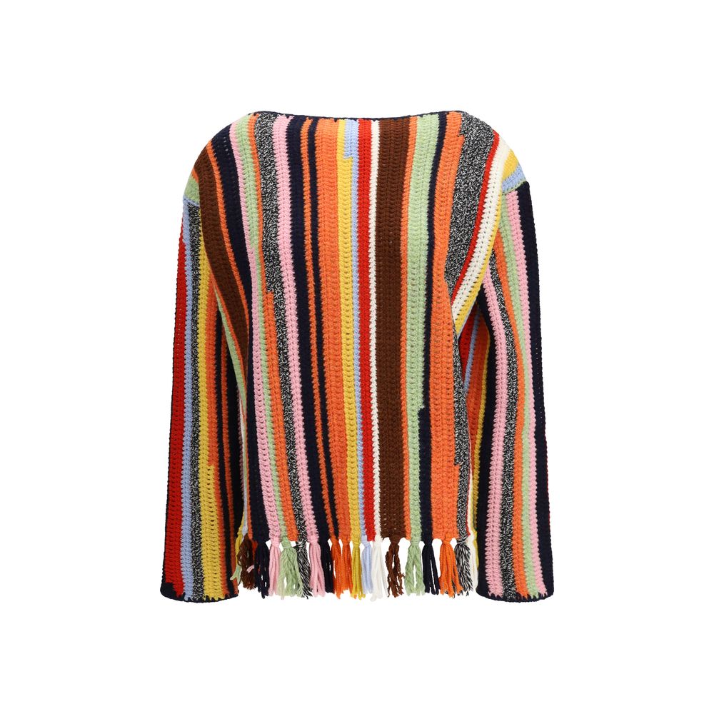 Prada Multicolor Wool Sweatshirt
