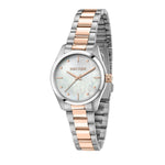 SECTOR Mod. 270 ladies quartz wristwatch with silver metal strap, stainless steel case, mineral dial. Water resistant, official box.
