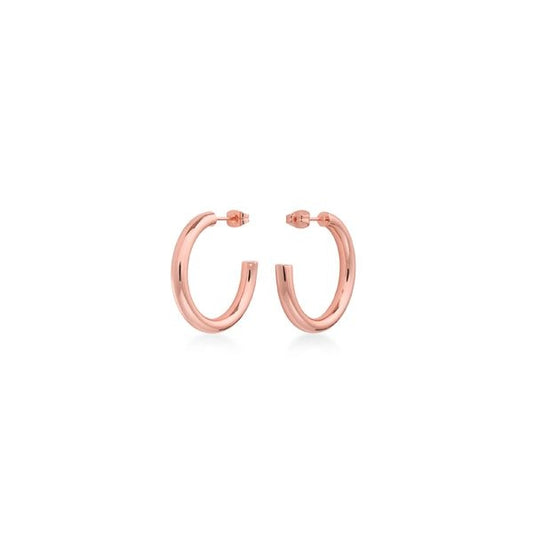 ROSEFIELD JEWELS JEWELRY Mod. JCHSR-J085 rose gold hoop earrings