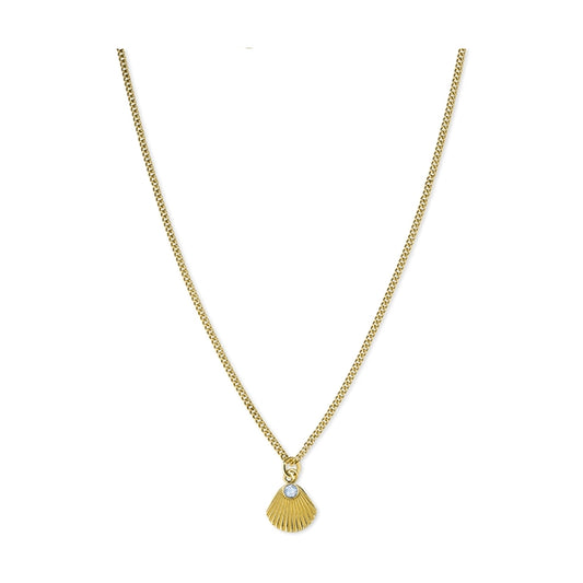 ROSEFIELD JEWELS JEWELRY Mod. JPNSCG-J268 gold necklace with a shell pendant
