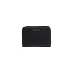 Replay Black Polyester Wallet, women's fall/winter collection accessory made of 100% polyester, sleek design for modern style.