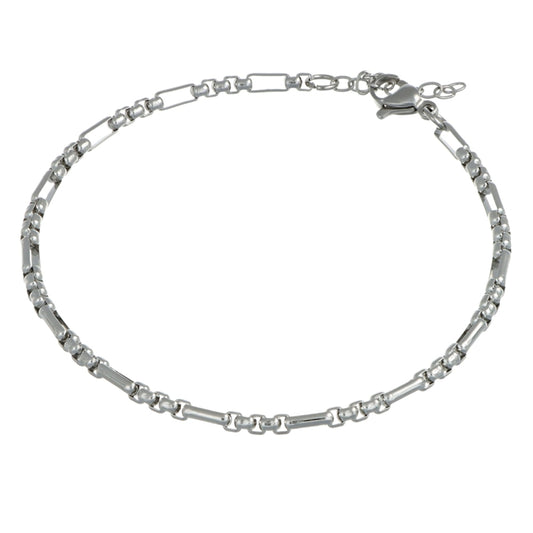 SENSE Mod. BR6318 jewelry bracelet showcasing elegant silver chain design with clasp