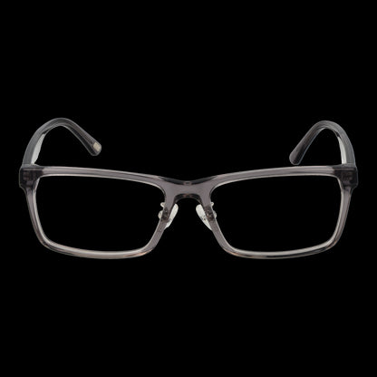 SKECHERS MOD. SE3382-D 55020 glasses for gent with clear rectangular frames on black background