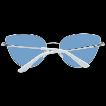 SKECHERS MOD. SE6158 5921V sunglasses for ladies with blue lenses and white frame
