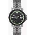 SKAGEN DENMARK Mod. SIGNATUR SPORT gent's wristwatch with 40mm stainless steel case, mineral dial, quartz movement, and SS bracelet.